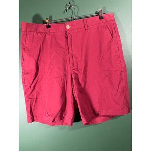 Roundtree & Yorke Casuals - Men's Burgundy/Red Chino Shorts - Size 40w